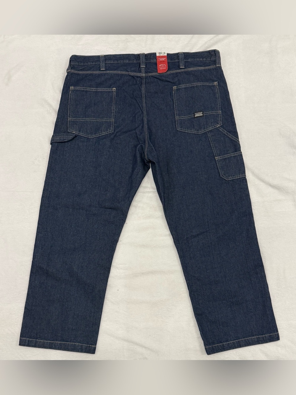 Men’s Levi Strauss Signature Workwear Carpenter Jeans 44x30 Dark Wash NWT - Picture 4 of 10